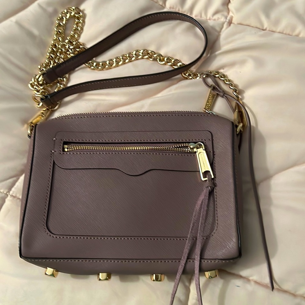 Beautiful Mauve Colored Rebecca Minkoff Crossbody Bag- barely used